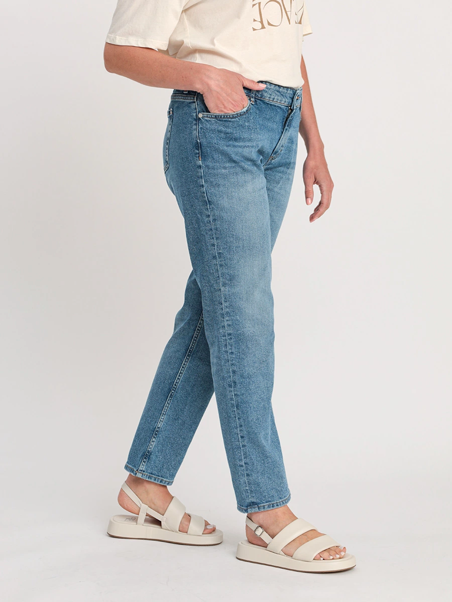 Джинсы ALBY зауженного кроя из органического хлопка